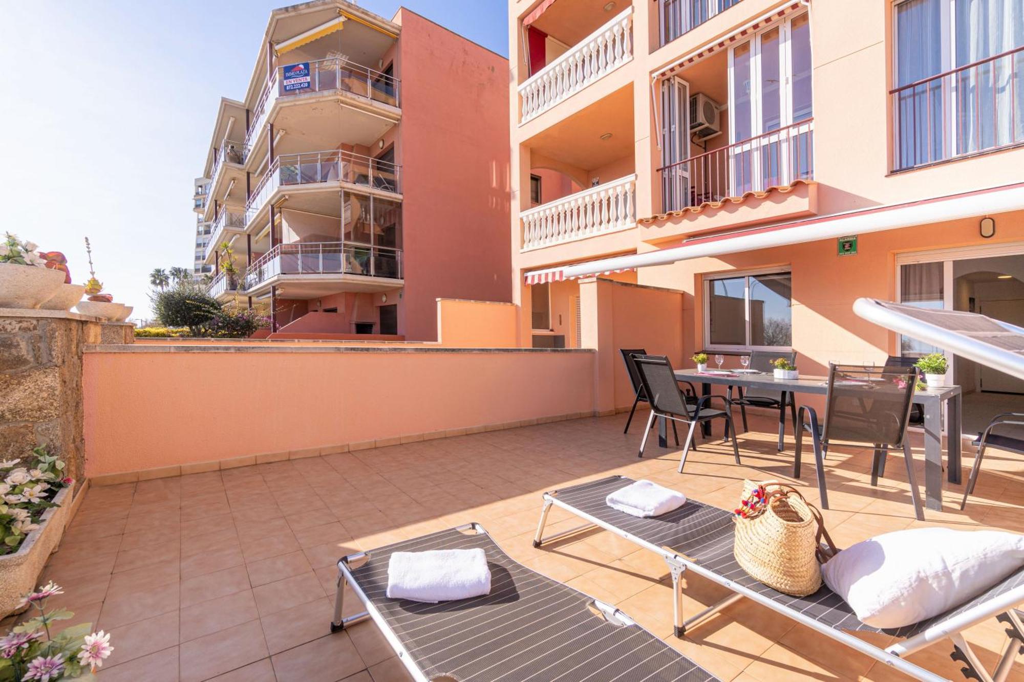 Apart-Rent Apartment Marenostrum 0097 Empuriabrava Buitenkant foto